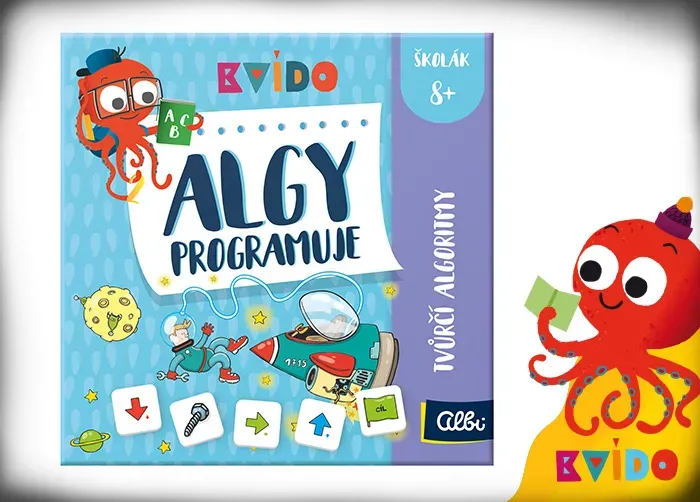 Algy programuje - Tvůrčí hra s algoritmy (Kvído)