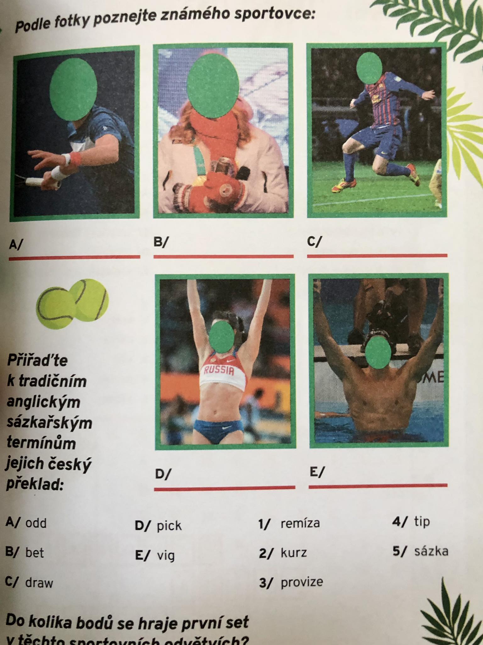 Kvízy a hádanky - Sport (Mozkovna)