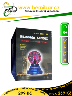 Plazmová lampa 3"