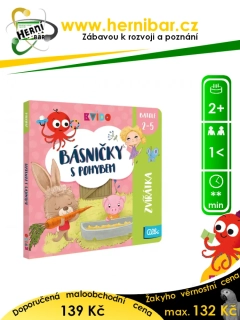 Básničky s pohybem - Zvířátka (Kvído)