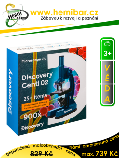 Levenhuk Discovery Centi 02 s knížkou